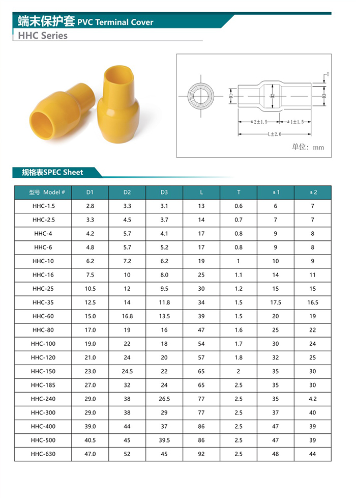 wire terminal sleeves,vinyl wire end cap,insulated wire end caps,vinyl wire caps,insulated end caps