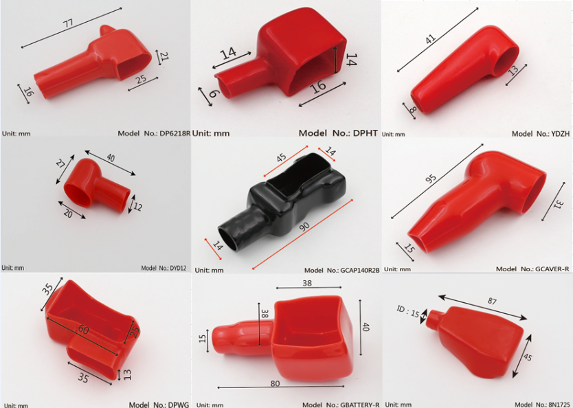 terminal wire cap,car terminal cover,car terminal protector,plastic terminal cover,terminal plastic cover,car battery terminal cover,battery caps