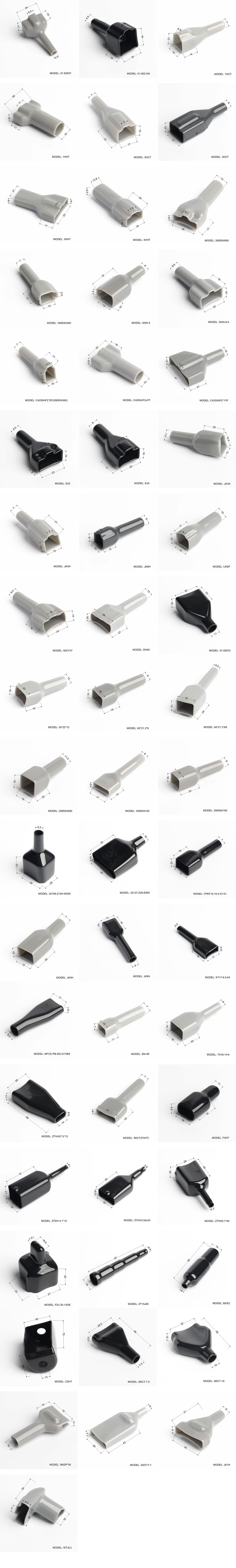 Rubber Connector Cover,connector covers, sleeve connector housing, connector cover, wire connector covers, auto harness connector covers,