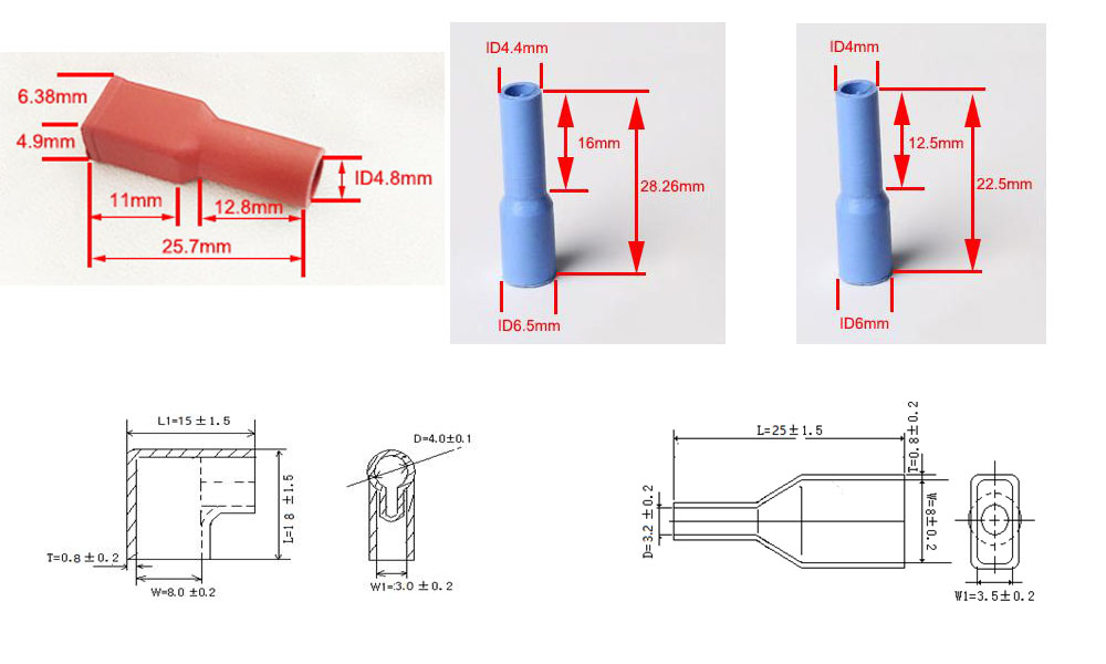 silicone terminal sleeve,insulation terminal sheath,flag shape sleeve,silicone terminal sleeve manufacturer,silicone cap,silicone rubber cover